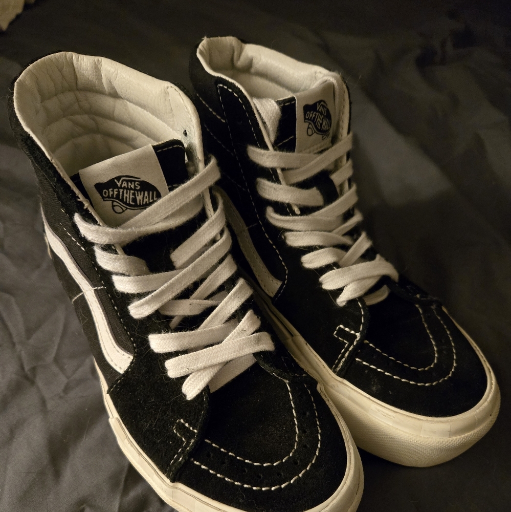Platform Vans Size 5 Womens